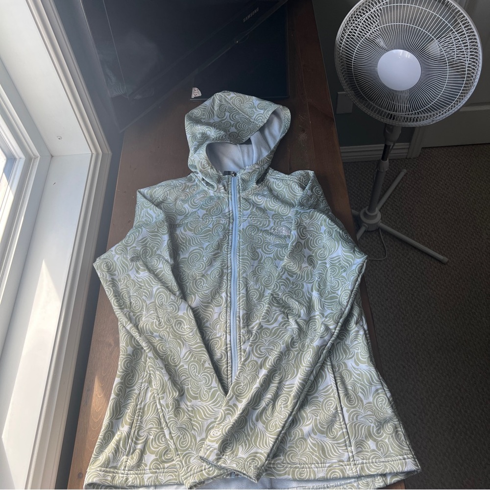 The North Face Patterned Hoodie Jacket